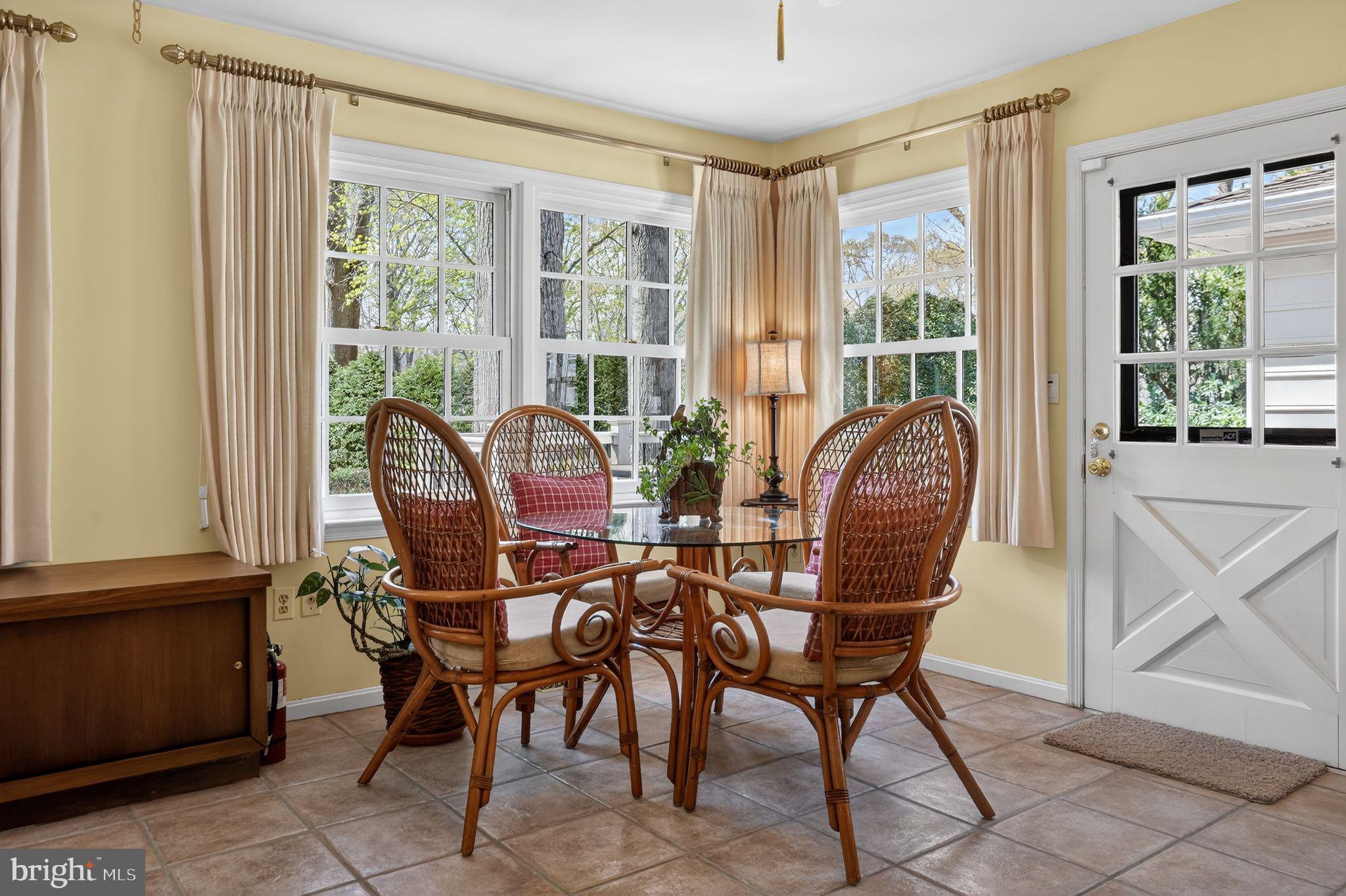 1510 Eton Way Crofton, MD 21114 - Photo 22 of 51 a view of a dining room with furniture window and outside view