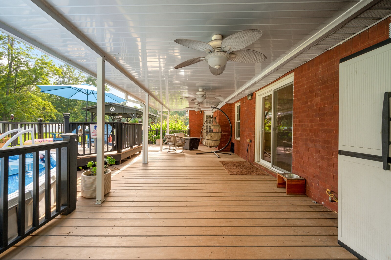 1123 Bramble Trail Murfreesboro, TN 37129 - Photo 42 of 60 a view of a porch with wooden floor