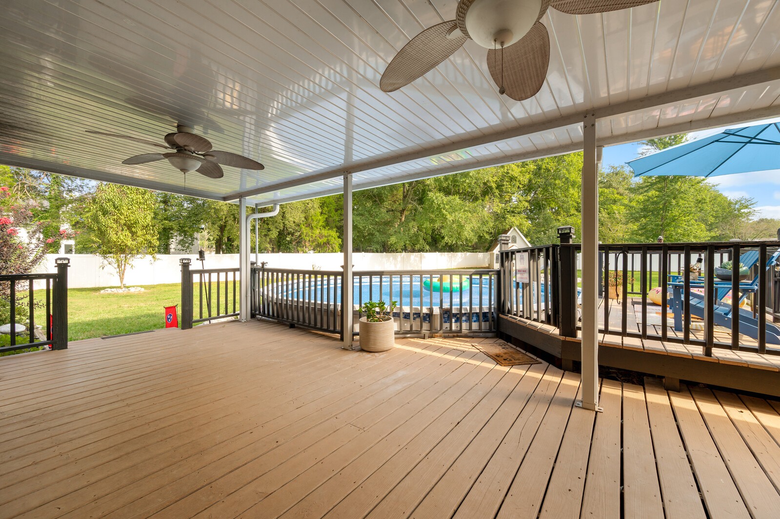 1123 Bramble Trail Murfreesboro, TN 37129 - Photo 49 of 60 a view of a patio with wooden floor