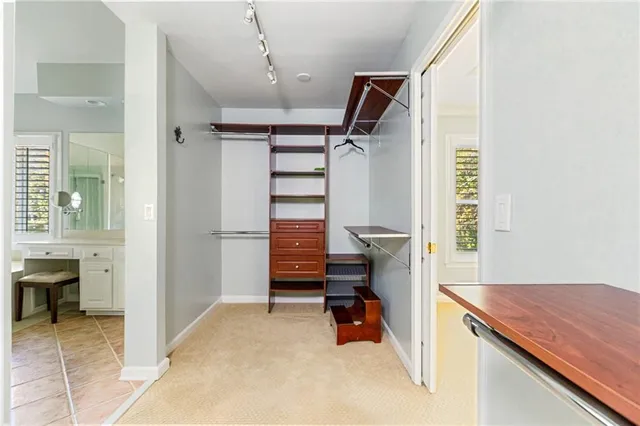 a view of a storage & utility room