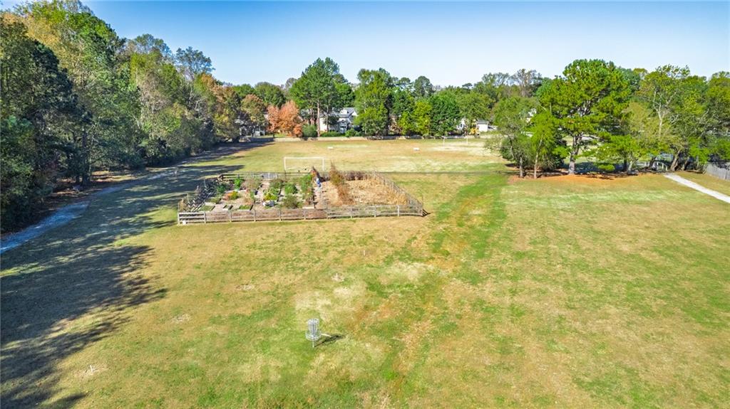 1355 Chattahoochee Run Drive Suwanee, GA 30024 - Photo 55 of 57 a view of a yard with swimming pool