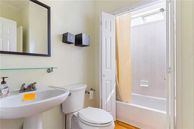 a bathroom with a sink and a tub
