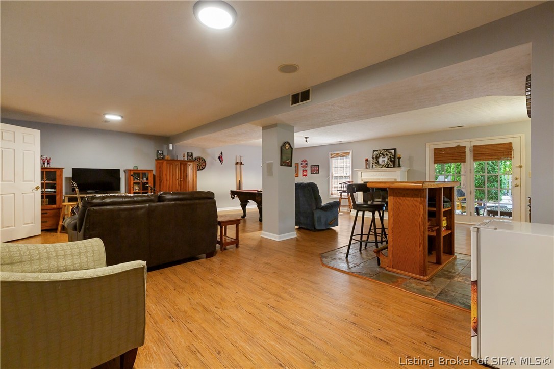 6024 Springcrest Drive Georgetown, IN 47122 - Photo 35 of 60 Basement Family Room