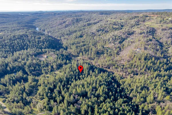 a view of city and mountain