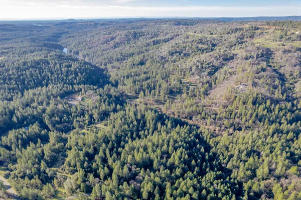 a view of city and mountain