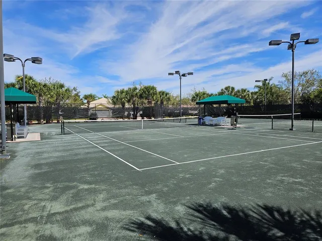 a view of a terrace with sitting area