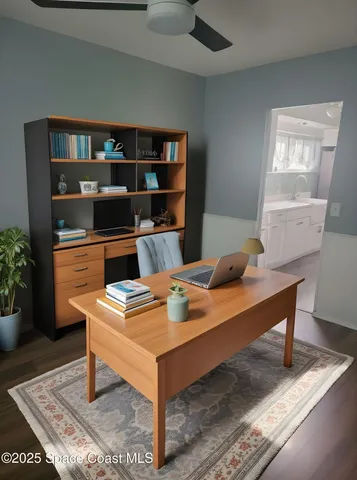a room with furniture pool table and table
