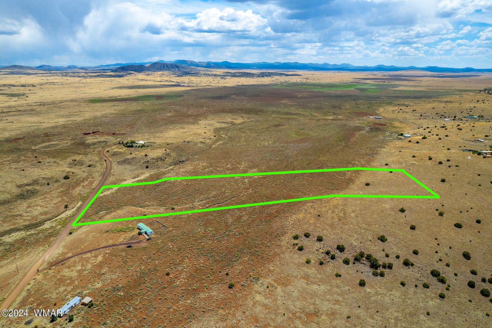 35 Ranch Road Concho, AZ 85924 - Photo 23 of 26 AERIAL SOUTH MARKED (1)