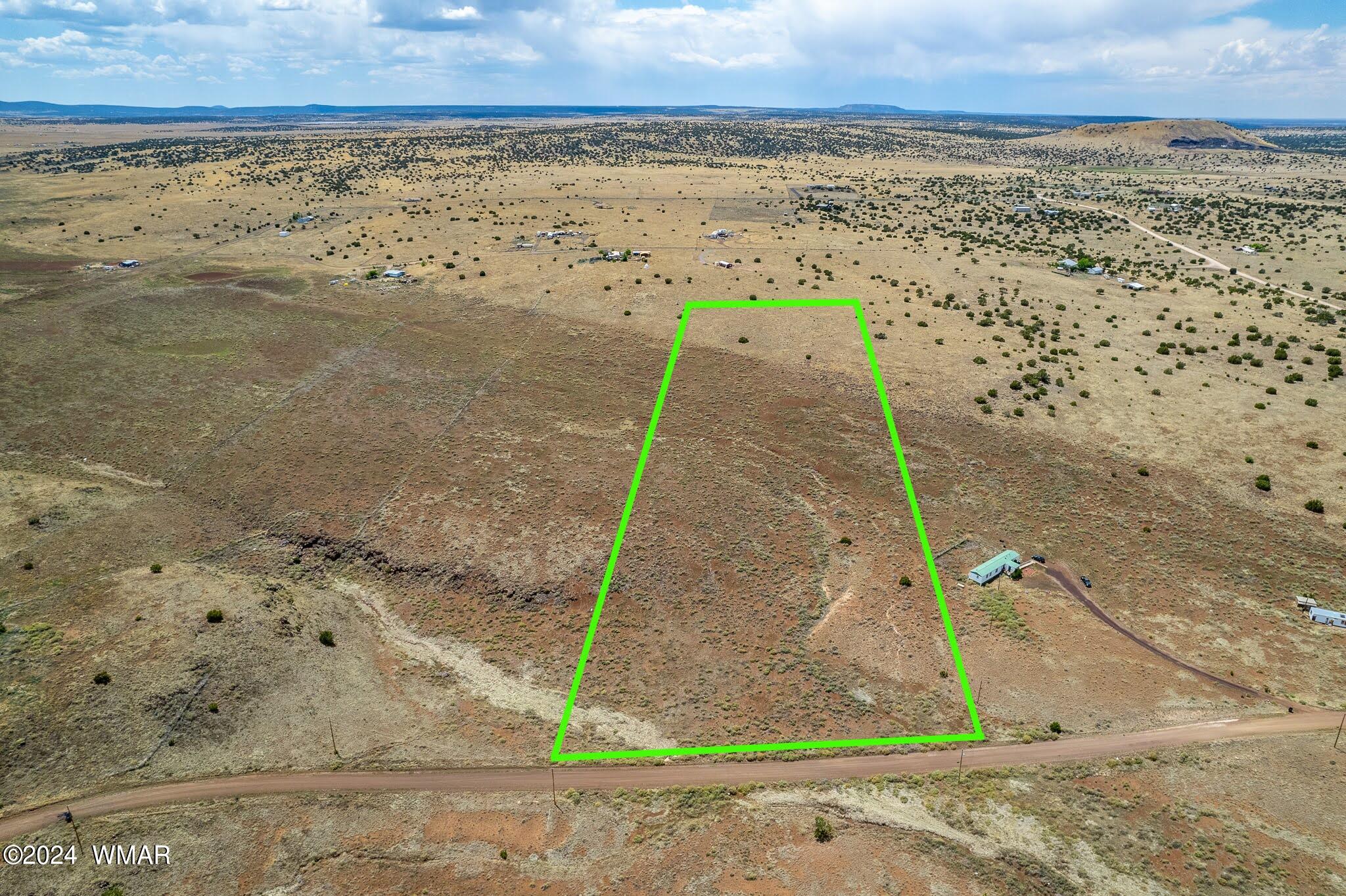 35 Ranch Road Concho, AZ 85924 - Photo 24 of 26 AERIAL WEST MARKED (1)