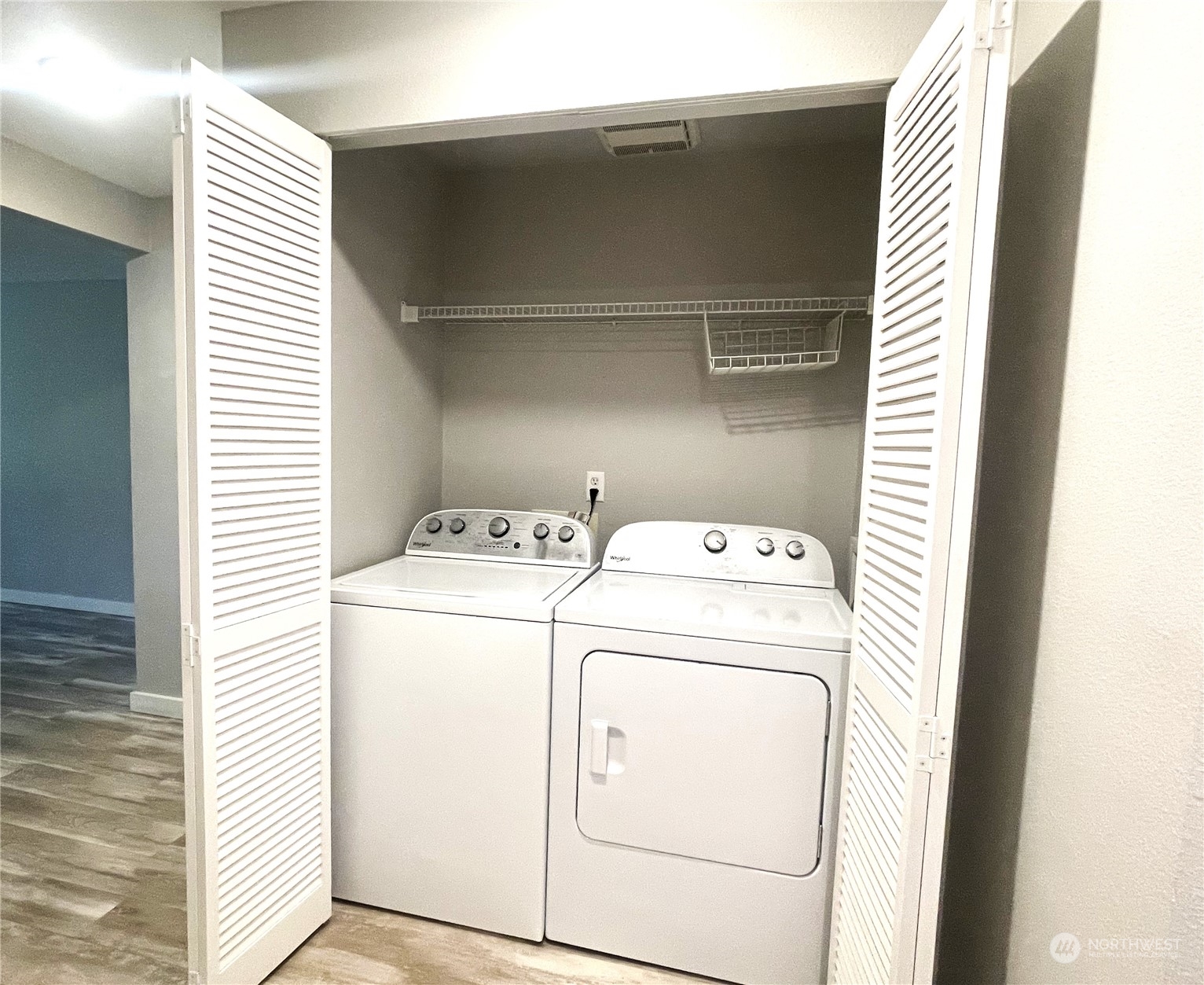 11002 Southeast Petrovitsky Road, Unit H103 Renton, WA 98055 - Photo 10 of 20 a utility room with dryer and washer