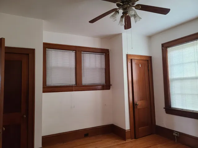 a view of an entryway door