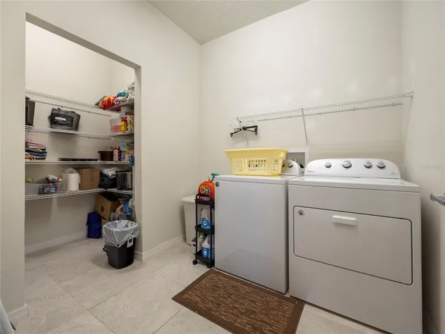 a room with storage and utility