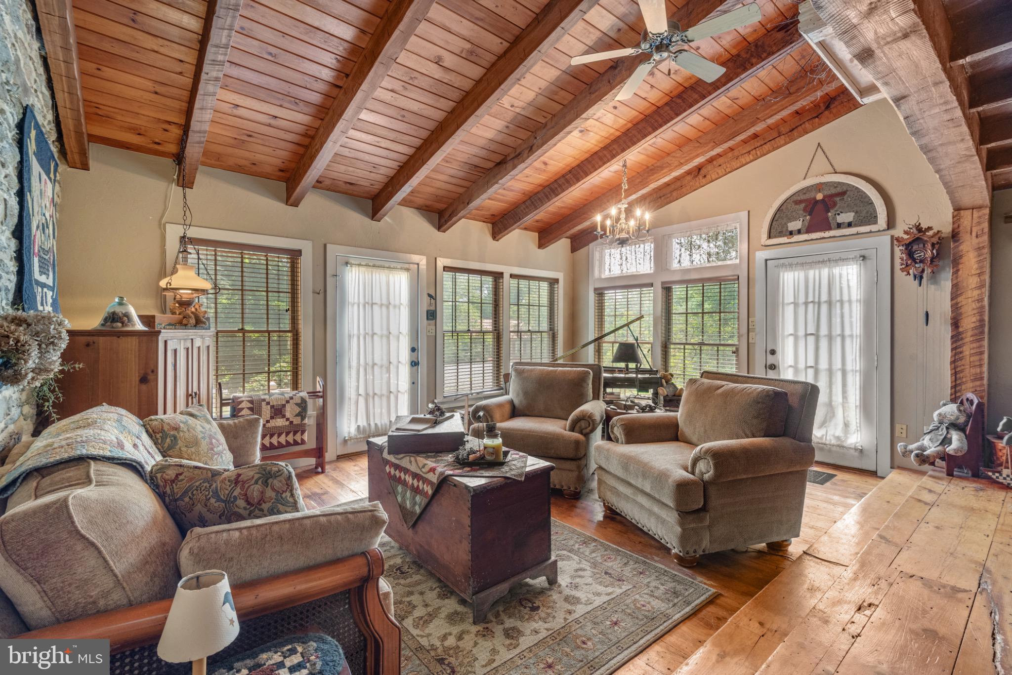 1592 White Oak Road Strasburg, PA 17579 - Photo 22 of 68 a living room with furniture and a large window