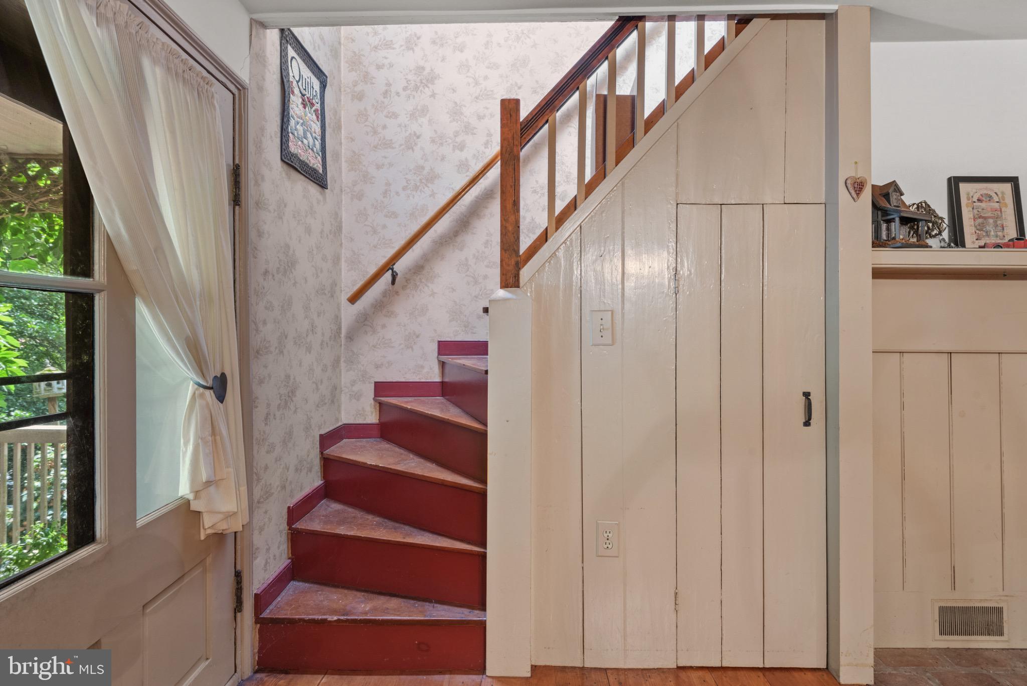 1592 White Oak Road Strasburg, PA 17579 - Photo 34 of 68 a view of entryway with wooden floor and stairs