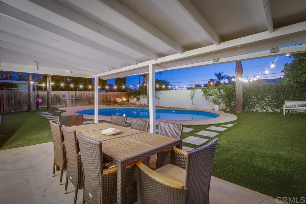 12930 Morene Street Poway, CA 92064 - Photo 6 of 26 a outdoor dining space with furniture and garden