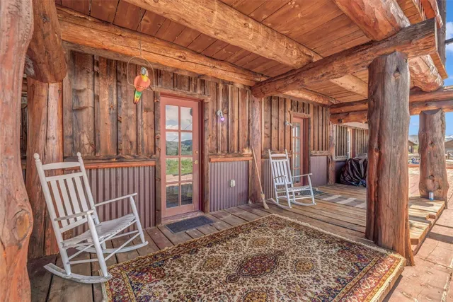 a view of front door of a house