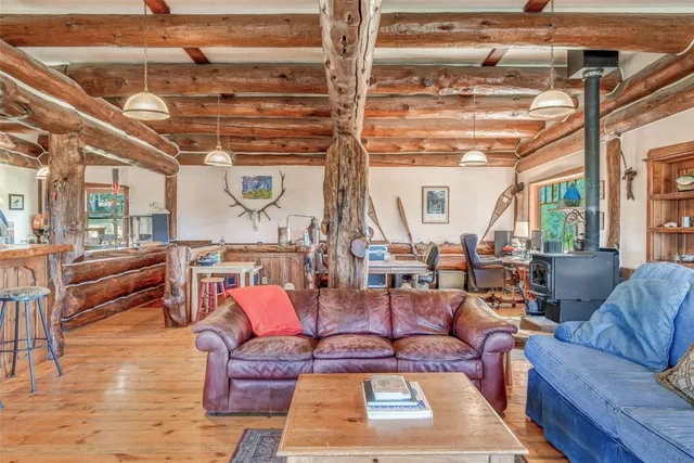 a view of a tables and chairs in patio