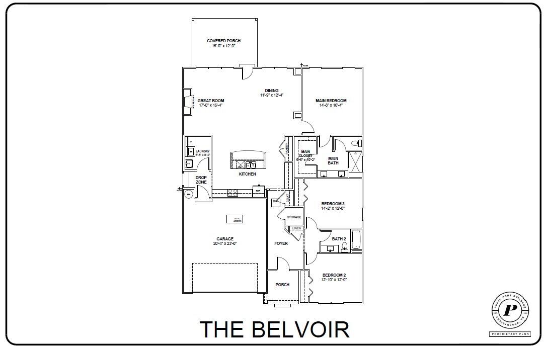 6039 Ridgesong Way, Unit 9 Ooltewah, TN 37363 - Photo 31 of 31 Floorplan