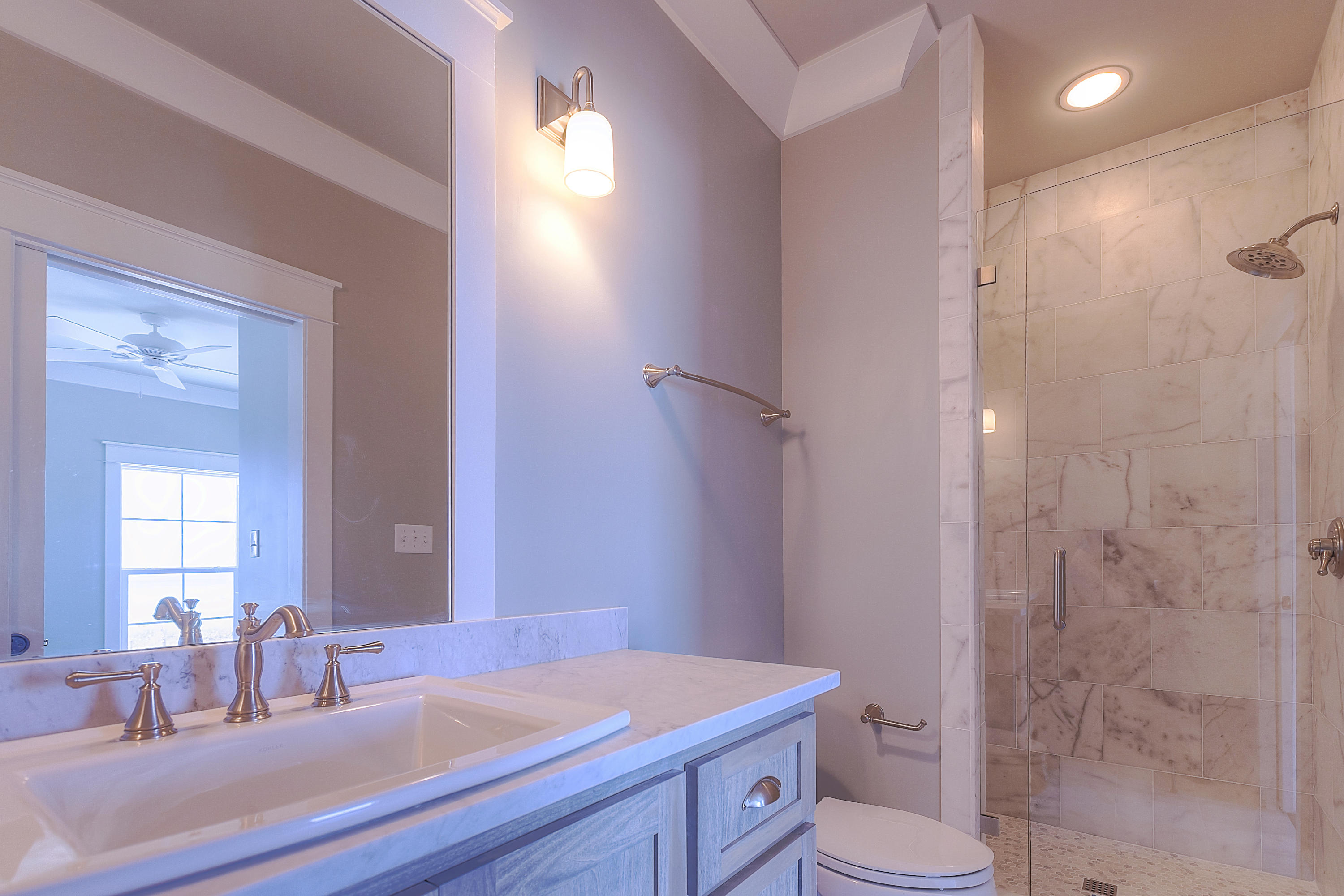 94 Emerald Cove Inlet Beach Inlet Beach, FL 32461 - Photo 7 of 21 a bathroom with a sink a toilet and shower