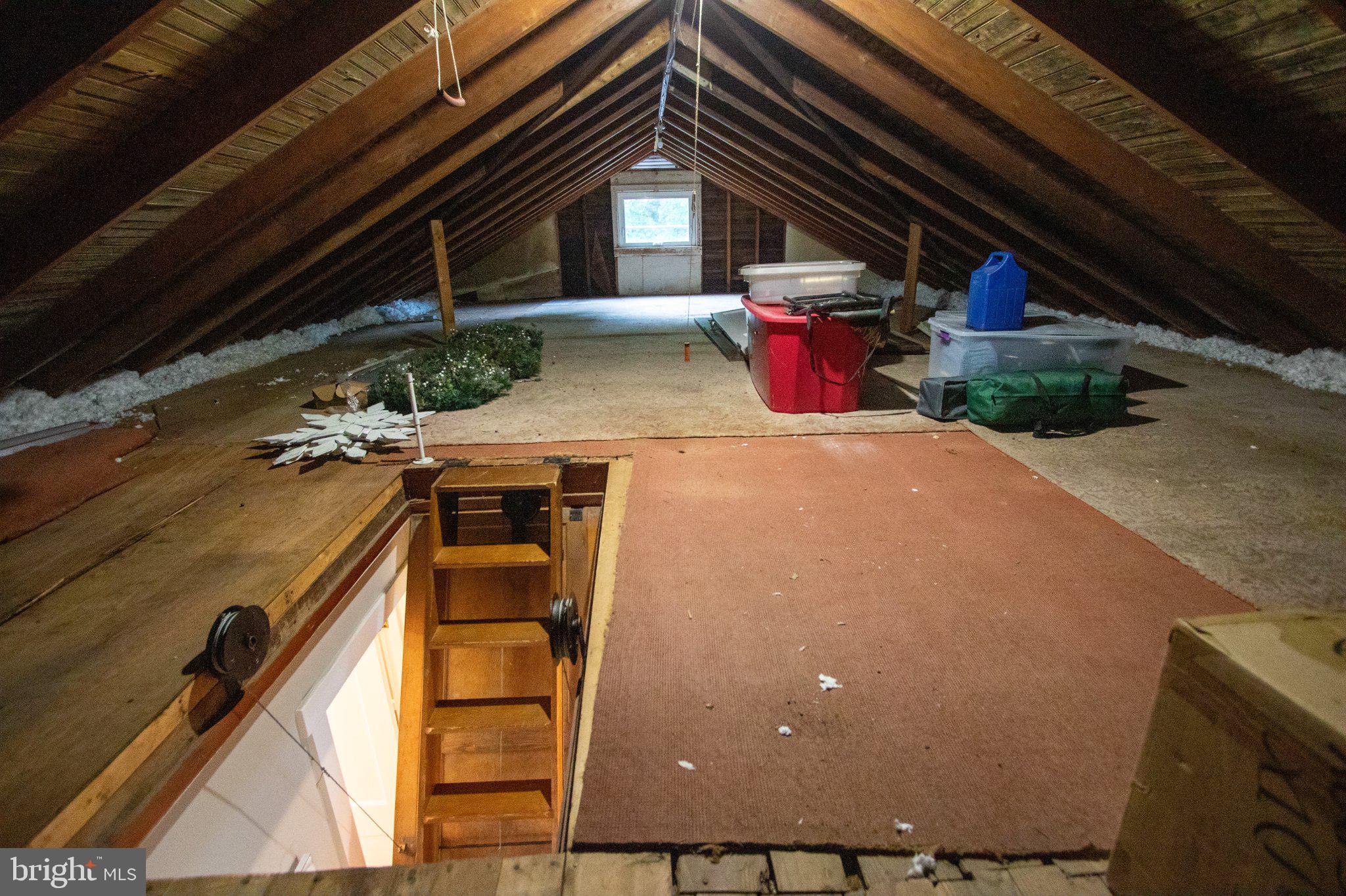 2056 Ridge Road Elverson, PA 19520 - Photo 45 of 89 Spacious attic with rustic charm.