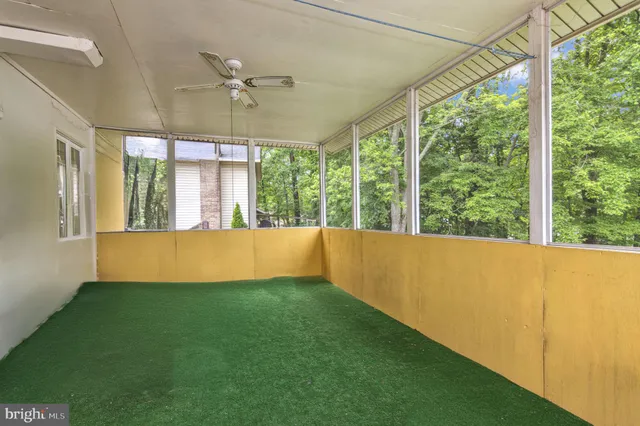 a view of outdoor space and deck