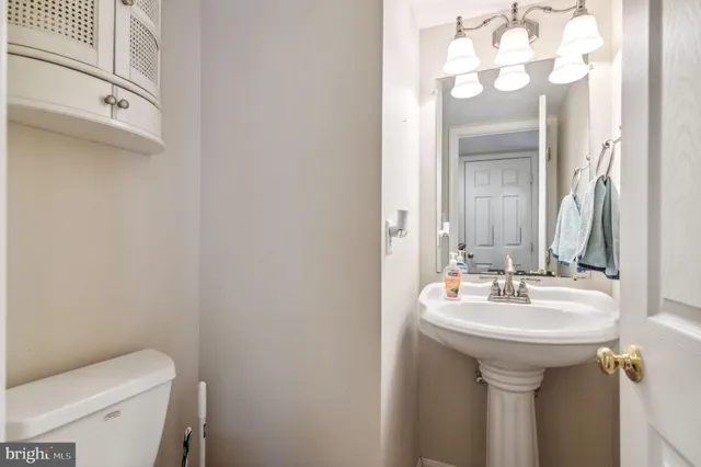 a bathroom with a sink and a toilet