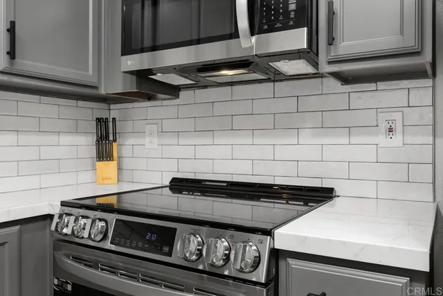 a close view of stove