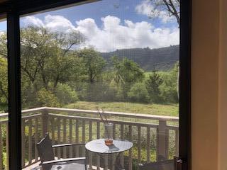 3850 Rio Road, Unit 57 Carmel, CA 93923 - Photo 23 of 25 a view of a balcony with lake view