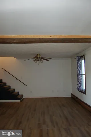 a view of ocean with stairs