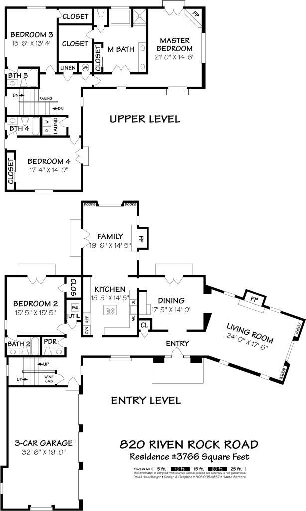 820 Riven Rock Road Montecito, CA 93108 - Photo 24 of 24 Floor Plan