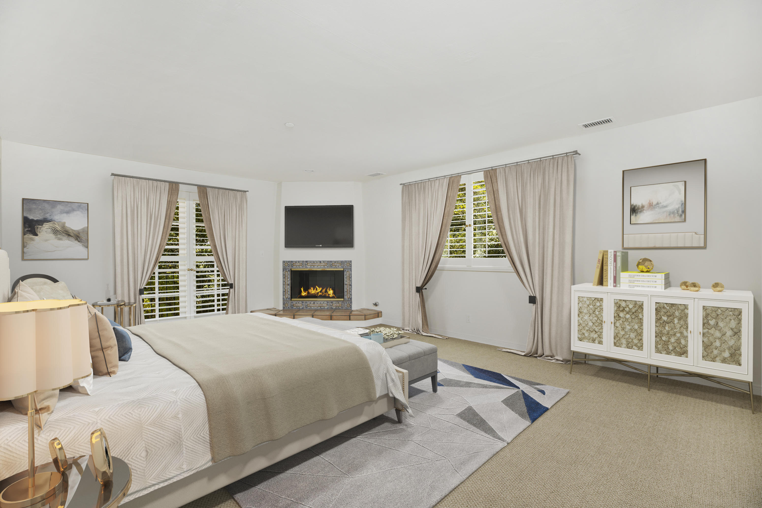 820 Riven Rock Road Montecito, CA 93108 - Photo 7 of 24 Master Suite