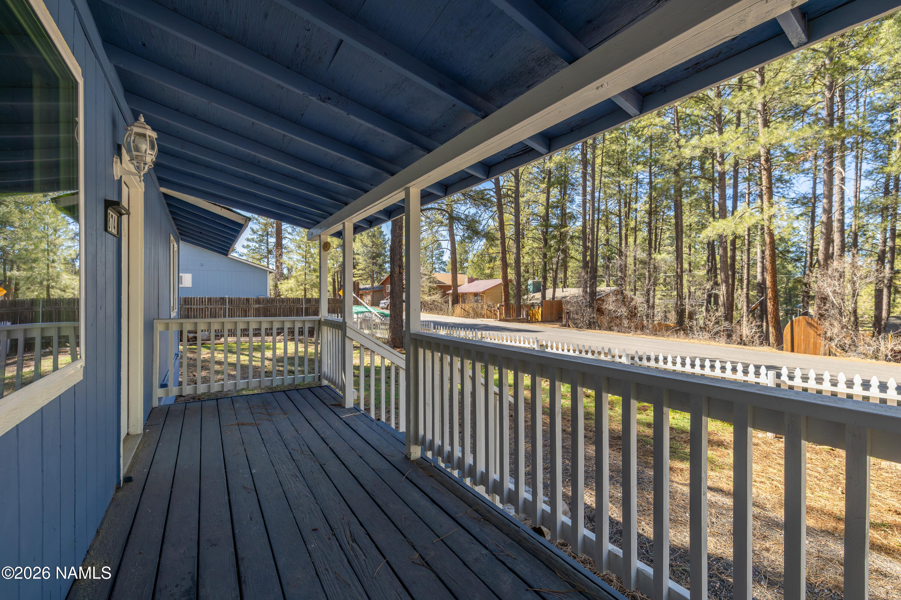 874 Oneida Flagstaff, AZ 86005 - Photo 7 of 30 a view of balcony with wooden floor