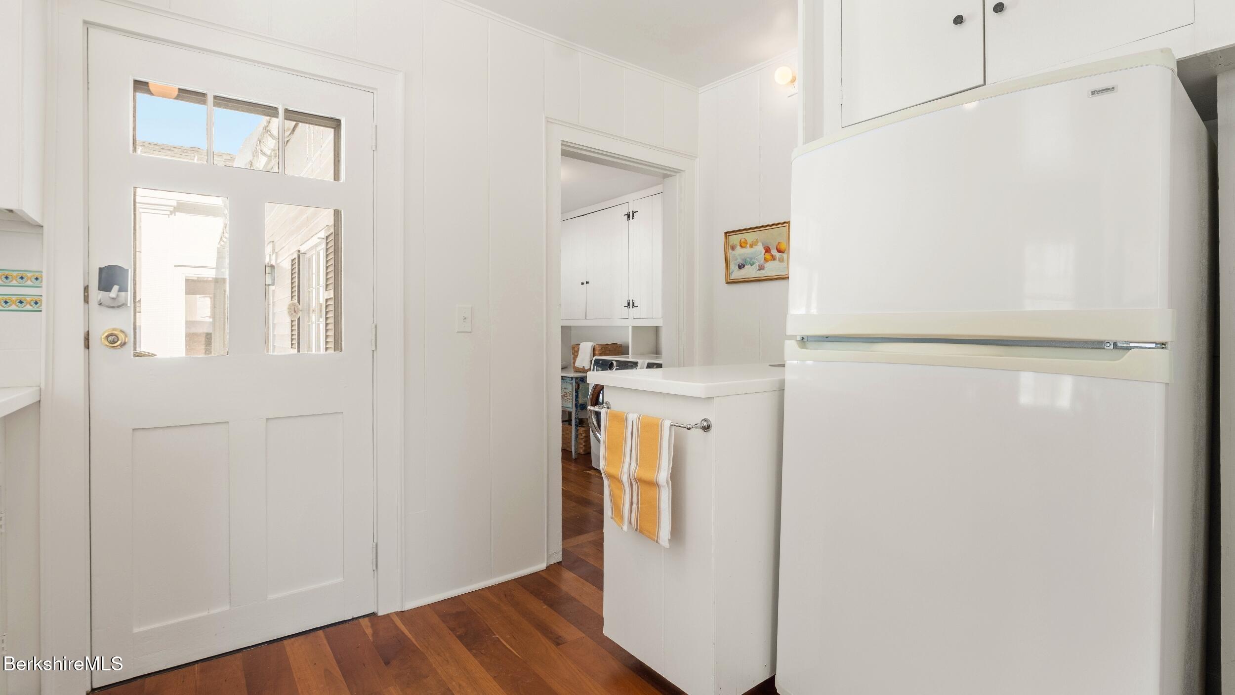 12 Alford Center Road Alford, MA 01266 - Photo 15 of 46 a utility room with wooden floor washer and dryer