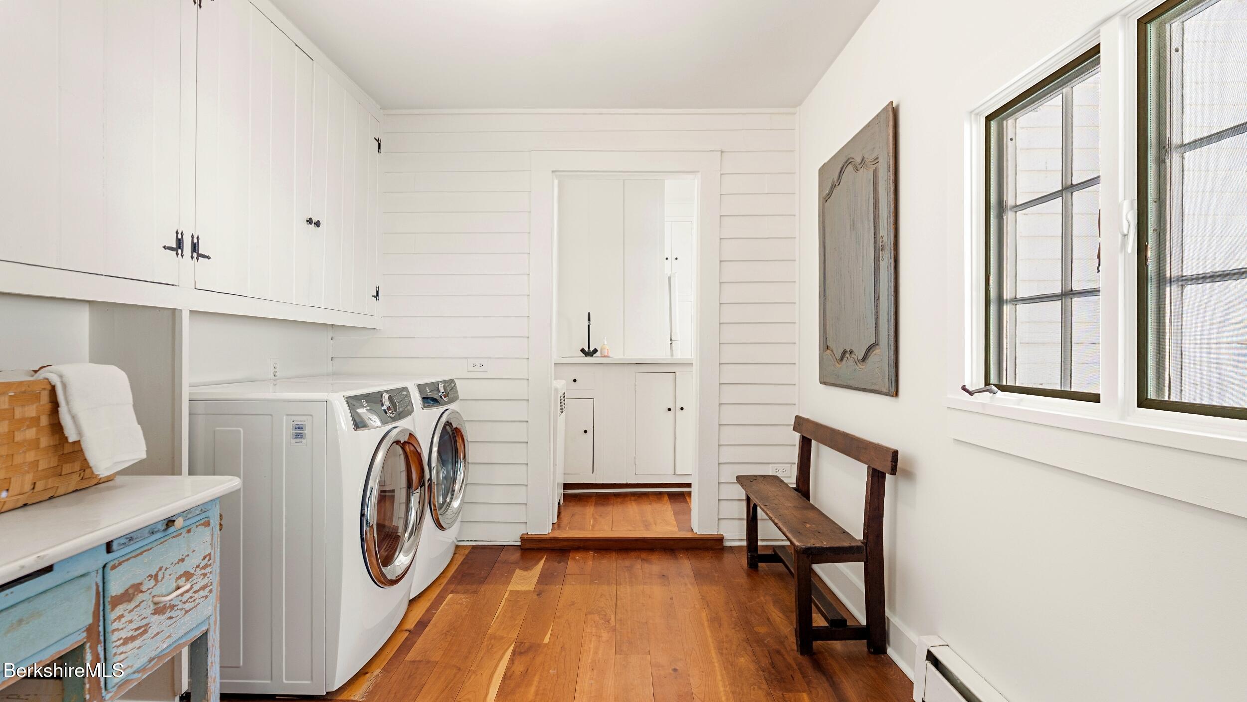 12 Alford Center Road Alford, MA 01266 - Photo 17 of 46 a view of utility room with washer and dryer