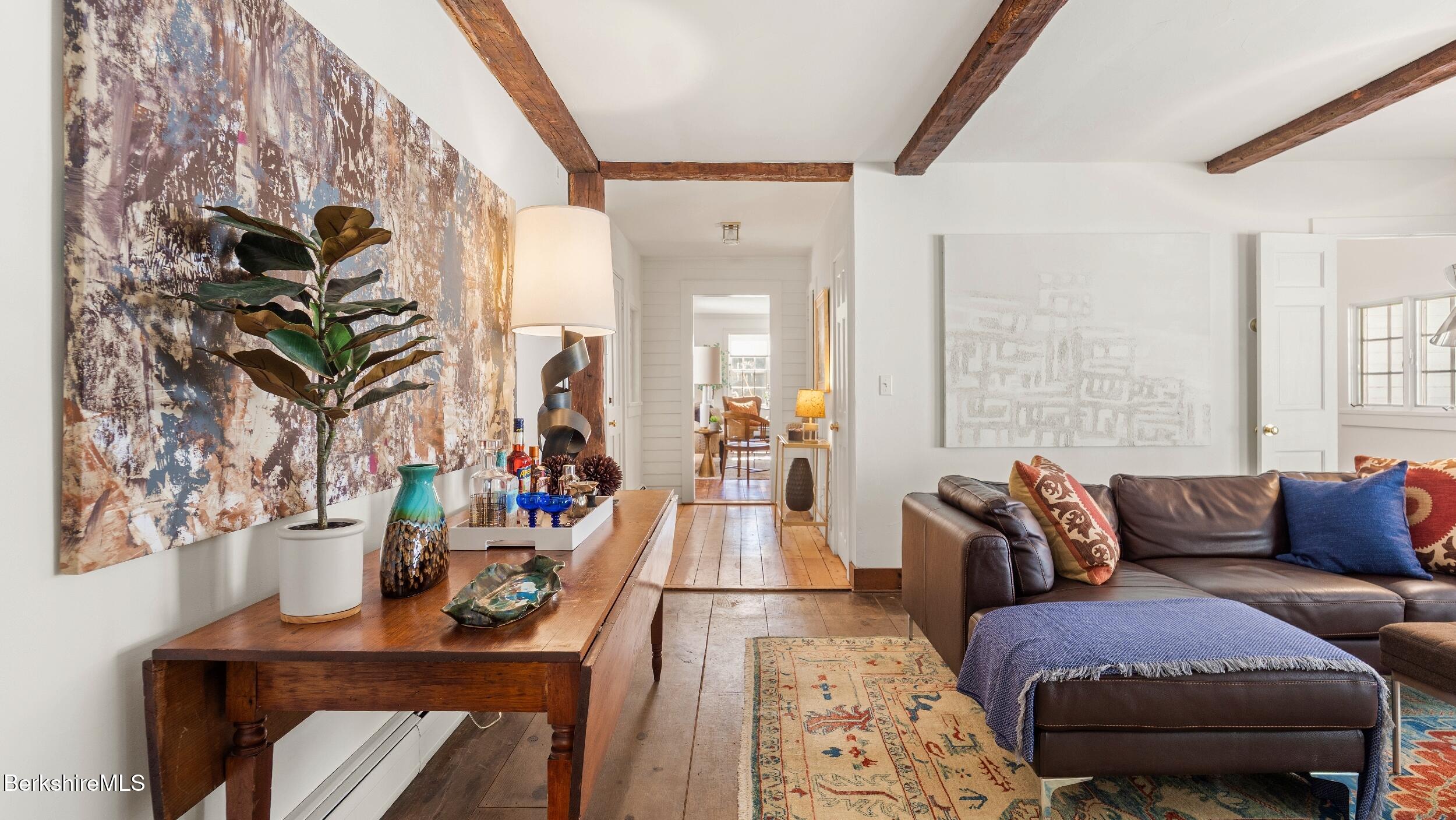12 Alford Center Road Alford, MA 01266 - Photo 20 of 46 a living room with furniture and wooden floor