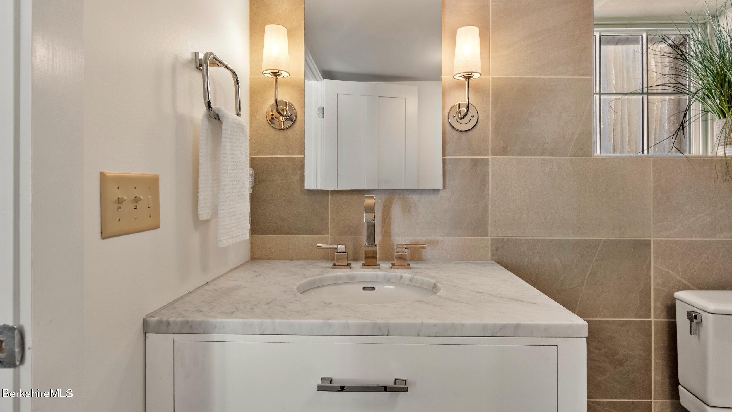 12 Alford Center Road Alford, MA 01266 - Photo 27 of 46 a bathroom with a sink and a mirror