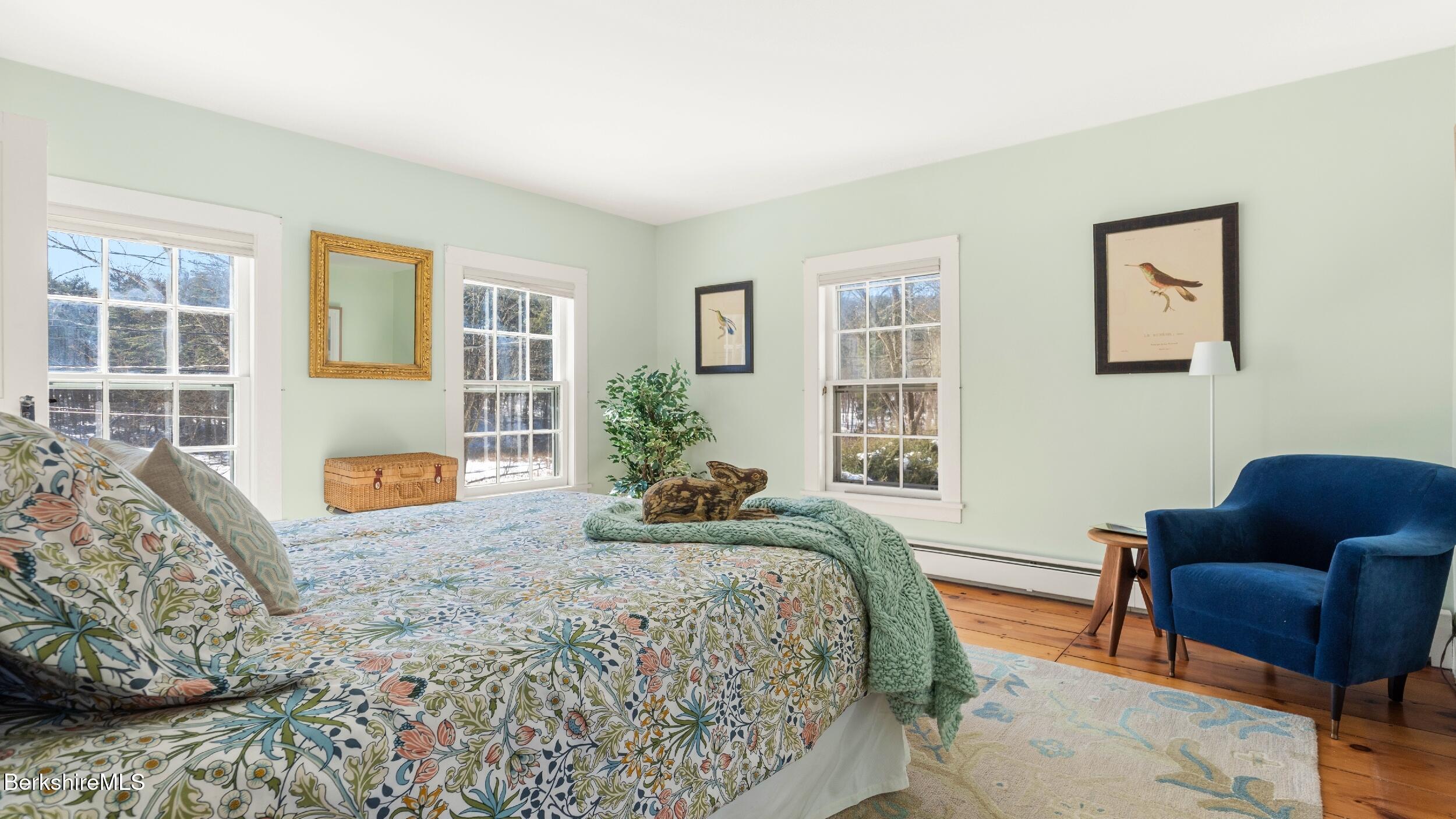 12 Alford Center Road Alford, MA 01266 - Photo 33 of 46 a bedroom with a bed chair and wooden floor