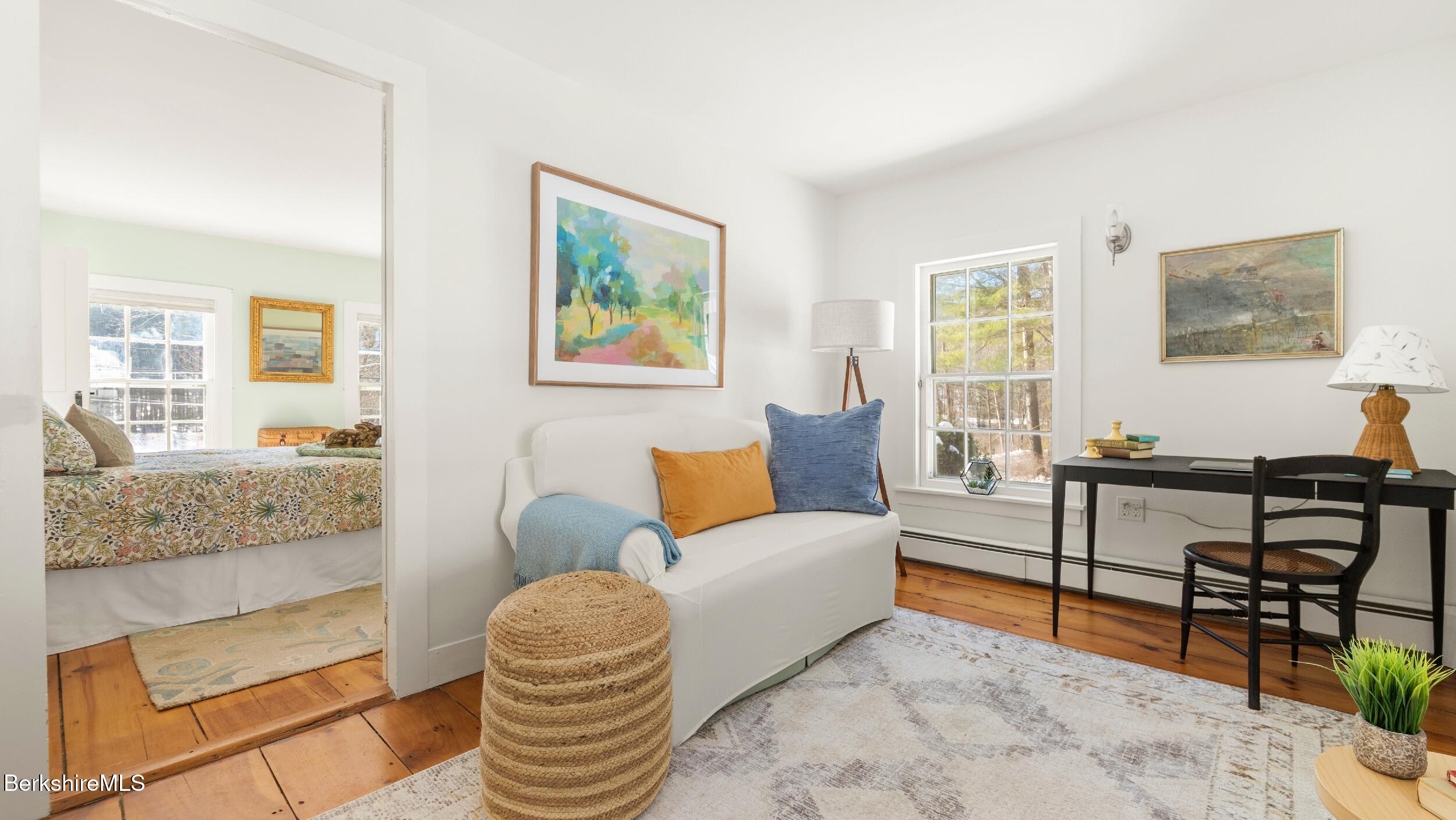 12 Alford Center Road Alford, MA 01266 - Photo 35 of 46 a living room with furniture and a potted plant