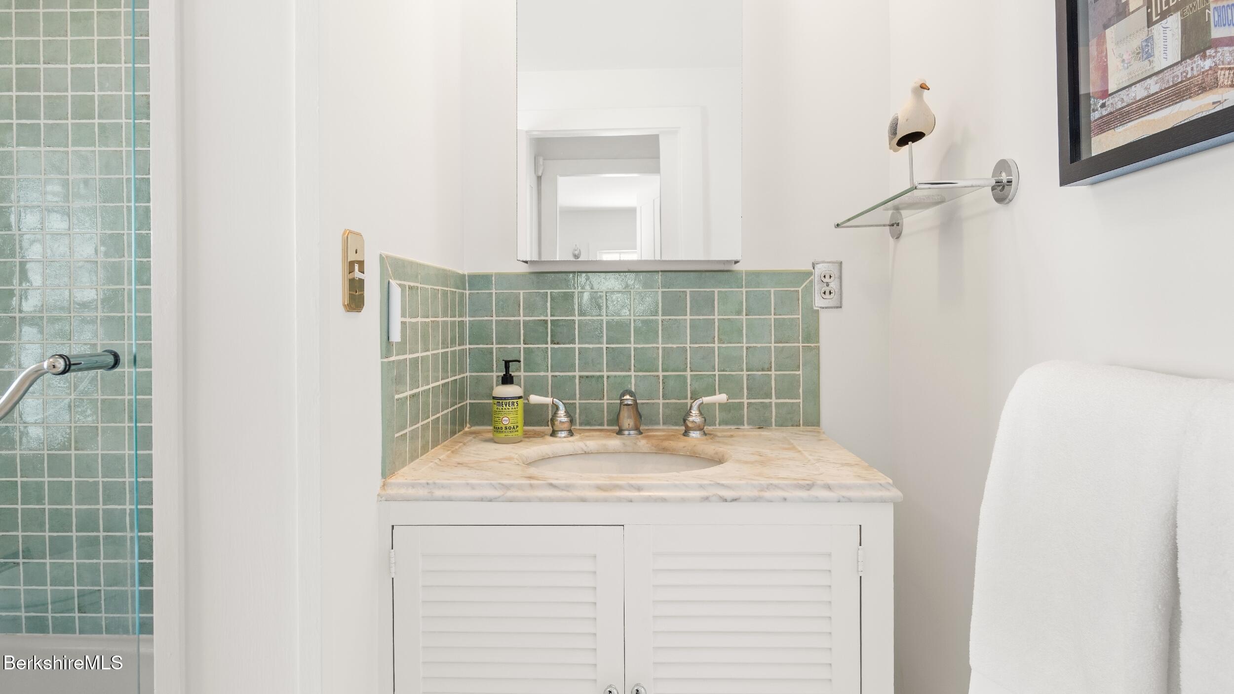 12 Alford Center Road Alford, MA 01266 - Photo 37 of 46 a bathroom with a sink and a mirror