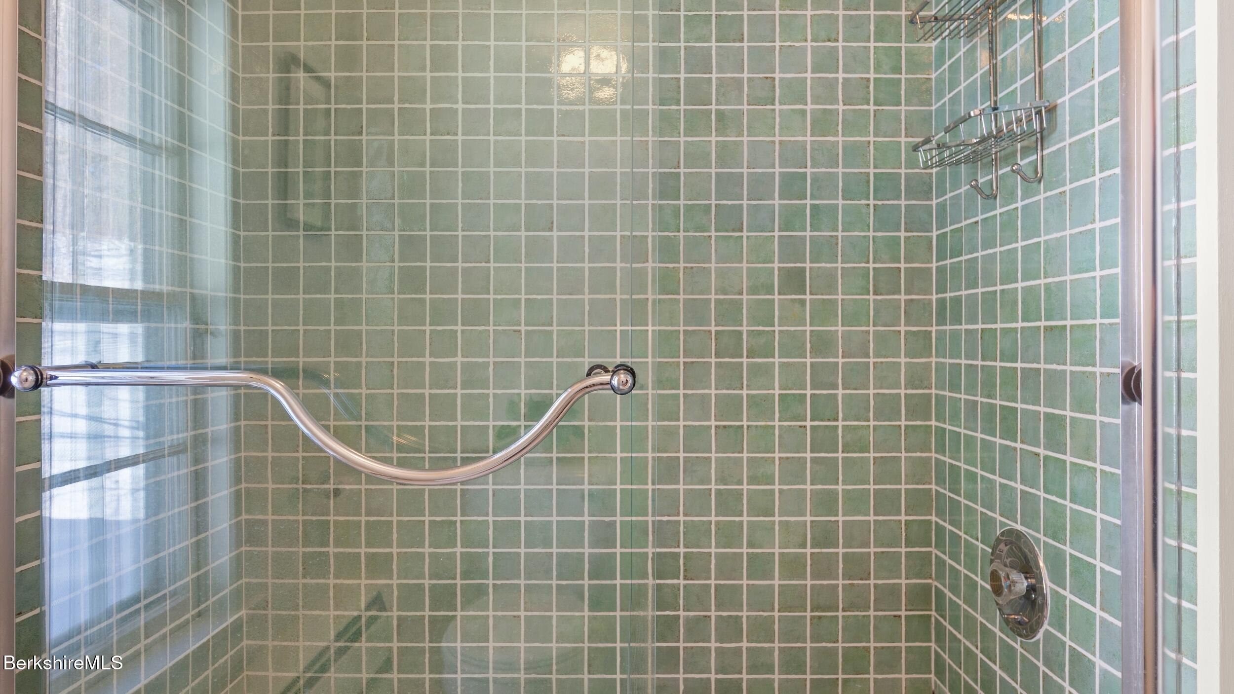 12 Alford Center Road Alford, MA 01266 - Photo 38 of 46 a bathroom with a blue shower