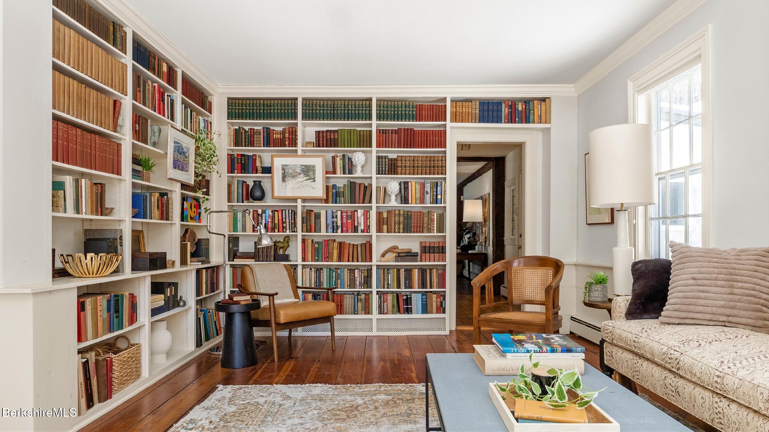 12 Alford Center Road Alford, MA 01266 - Photo 7 of 46 a livingroom with workspace and a couch