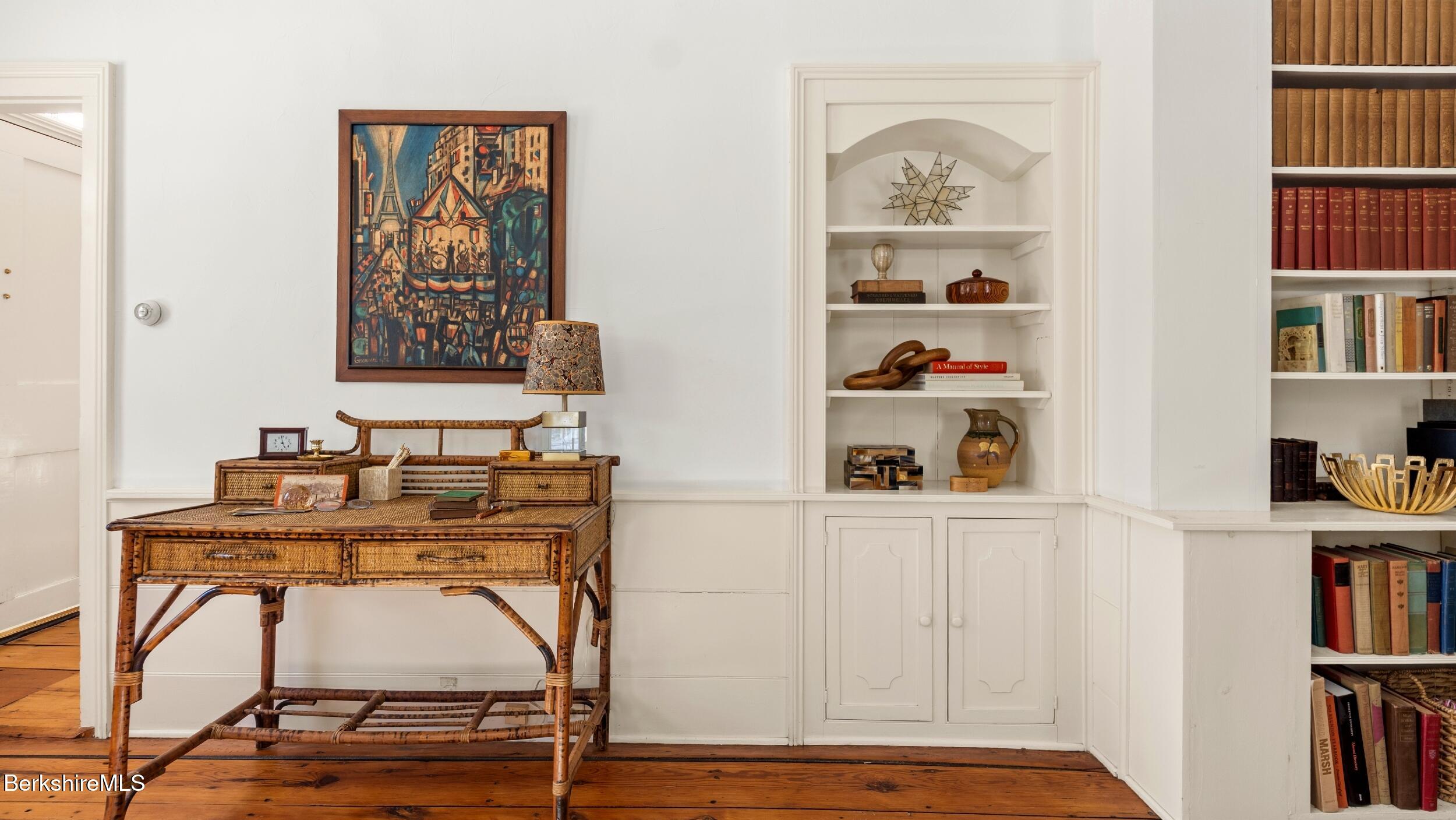 12 Alford Center Road Alford, MA 01266 - Photo 8 of 46 a view of a workspace with furniture and wooden floor