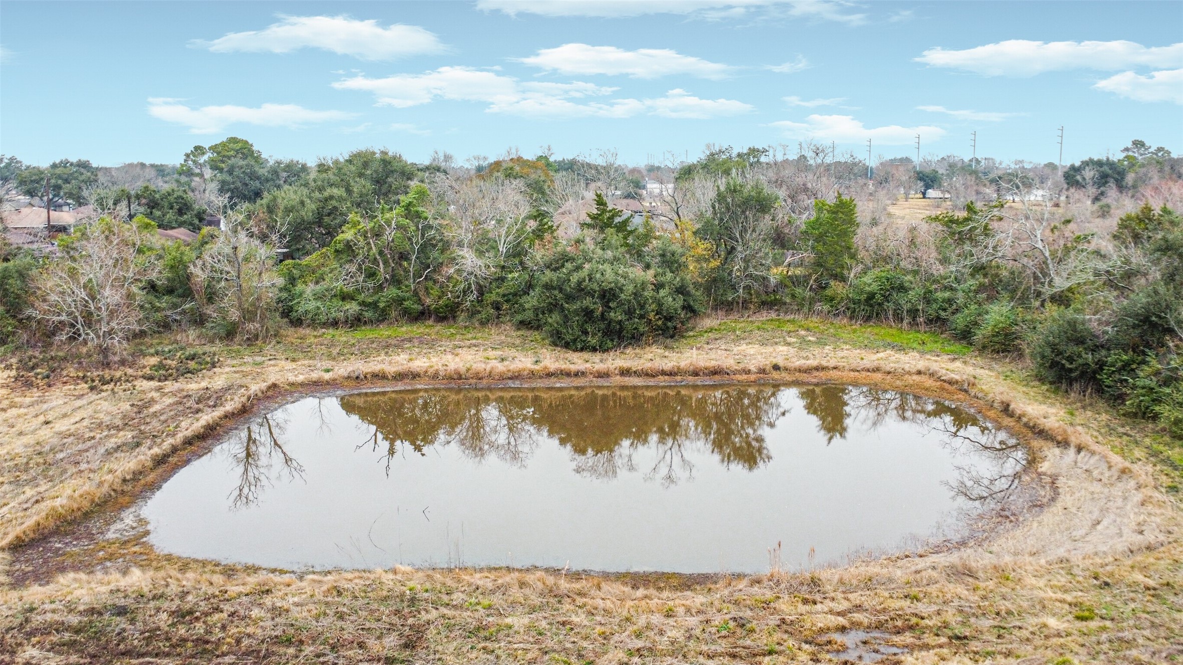 1300 North Battlebell Road Highlands, TX 77562 - Photo 7 of 16 a view of a swimming pool with a yard