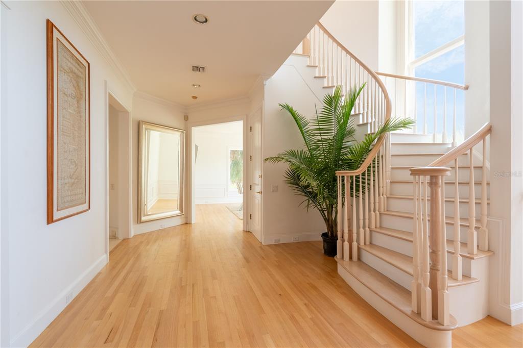 6060 Manasota Key Road Englewood, FL 34223 - Photo 25 of 54 a view of entryway with wooden floor