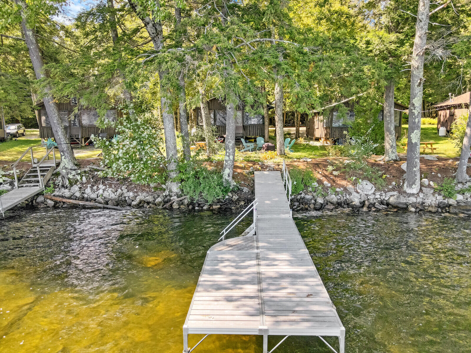 54 Cedar Camp Road, Unit 7 Belgrade, ME 04917 - Photo 14 of 63 PRIVATE DOCK