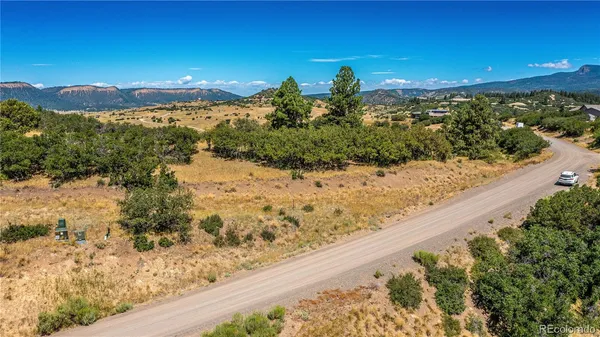 a view of a lake with a mountain