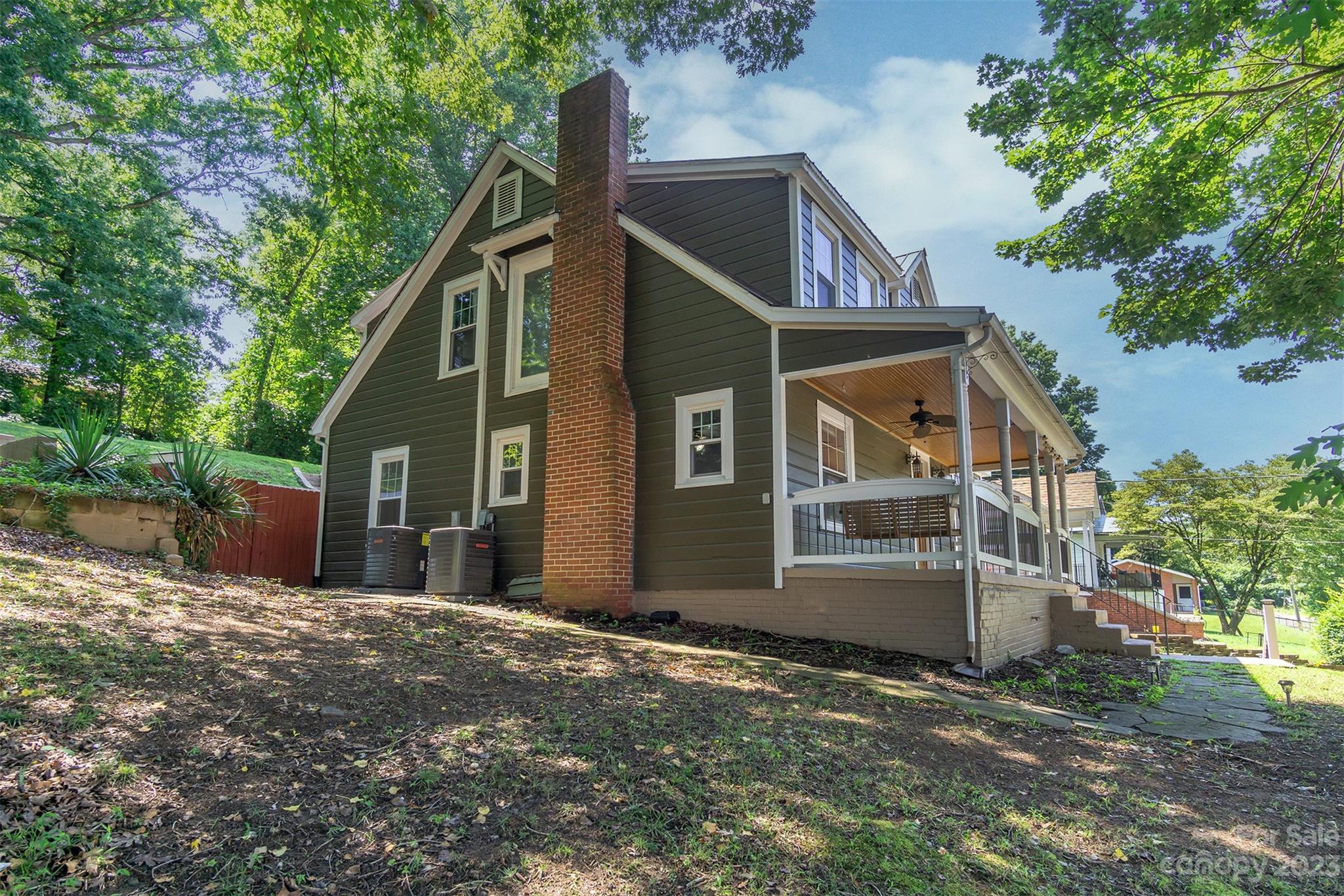 404 Huffman Street Morganton, NC 28655 - Photo 20 of 27 a view of a house with a yard