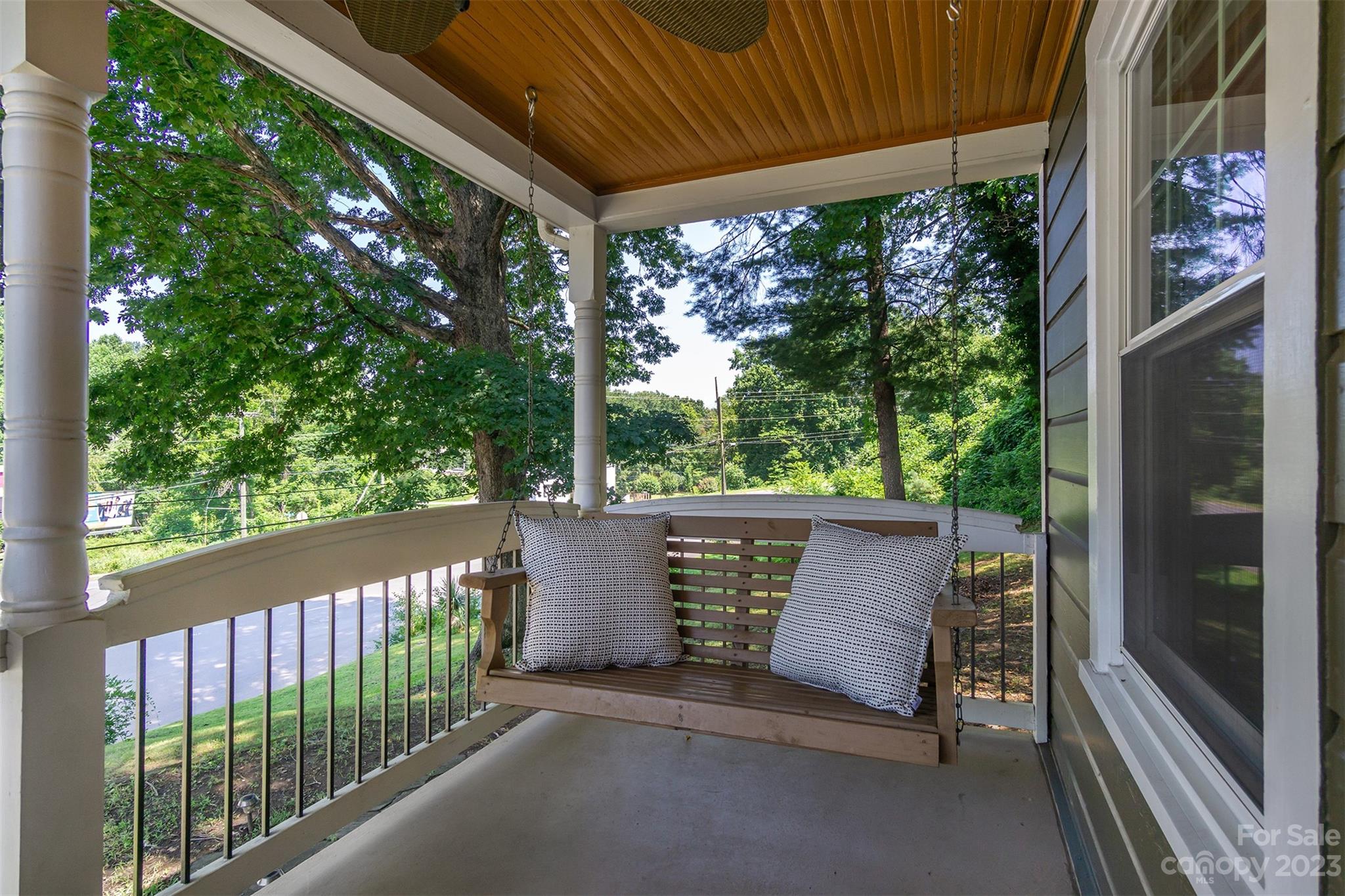 404 Huffman Street Morganton, NC 28655 - Photo 3 of 27 a view of a patio with table and chairs