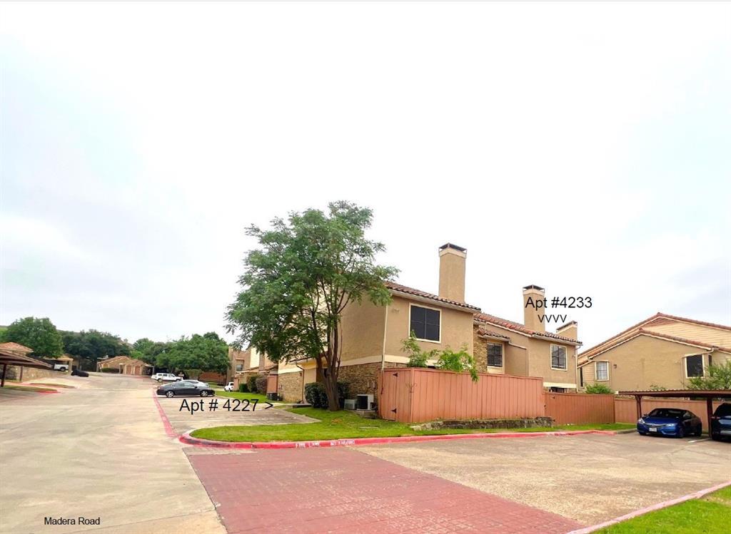 4233 Madera Road, Unit 4 Irving, TX 75038 - Photo 4 of 21 Apartment is off of main road behind #4227