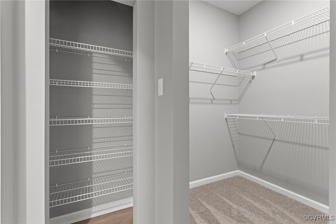 15624 Cedarville Drive Midlothian, VA 23112 - Photo 28 of 49 a view of walk in closet with empty racks